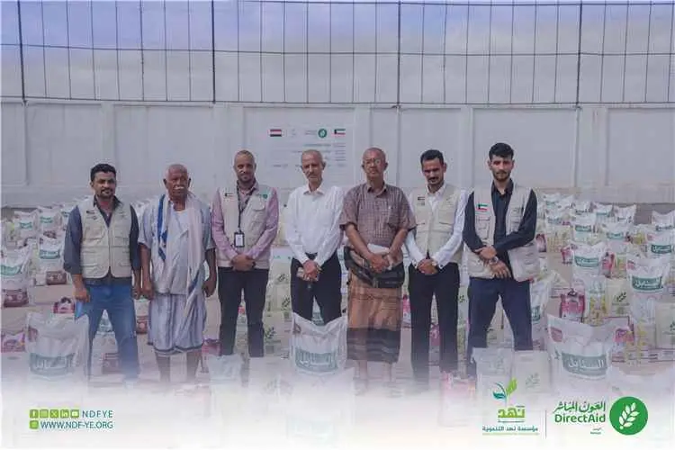 توزيع 2,000 سلة غذائية و300 حقيبة إيوائية للنازحين...
