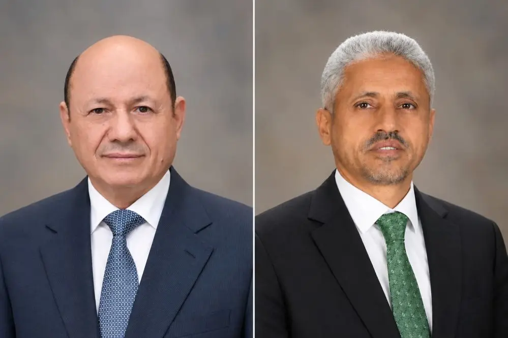 الشيخ حمود المخلافي يطلع العليمي على استعدادات الم...