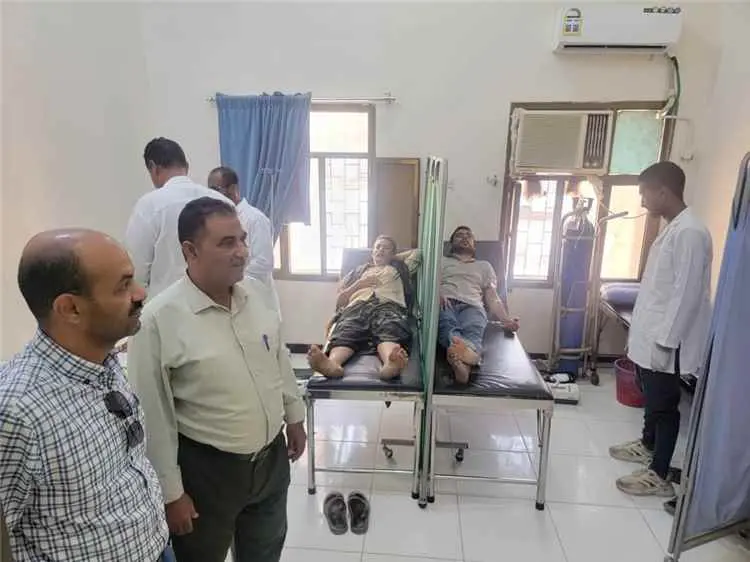 حملة للتبرع بالدم في البريقة لتعزيز الإمدادات الطبية وإنقاذ حياة الجرحى والمصابين