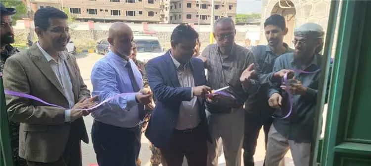 معاوية والخضر وعبادي يدشنون المخيم الطبي المجاني ا...