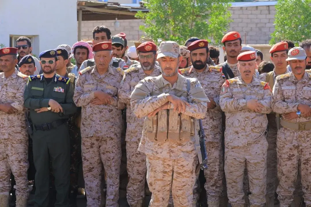 مأرب تشيّع العميد أحمد بحيبح وأربعة من رفاقه الذين استشهدوا في عملية «فجر اليمن»