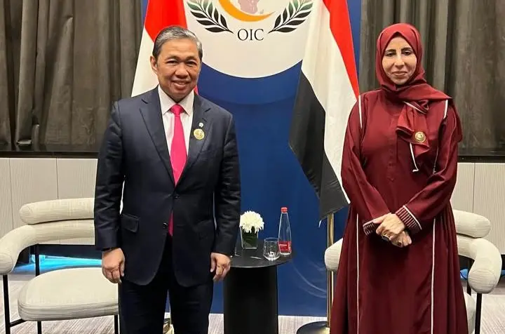 الوزيرة الزوبة تبحث مع نائب وزير الخارجية الإندوني...
