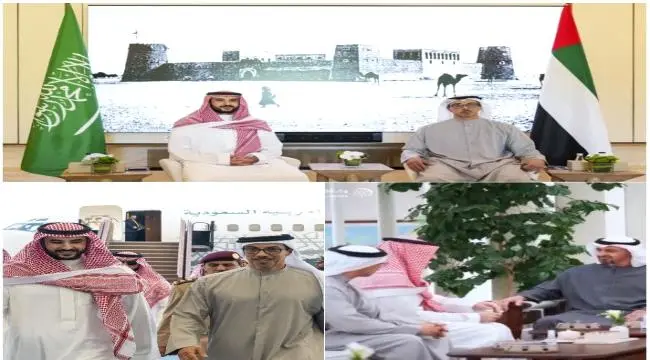 بن زايد يستقبل خالد بن سلمان.. عمق سعودي - إماراتي ورسالة استقرار للمنطقة .