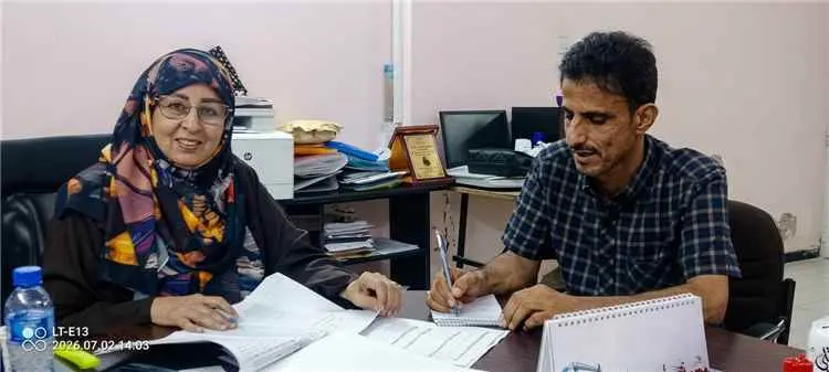 صحة أبين تُثمن دعم  مدير عام الإمداد الدوائي بالوز...