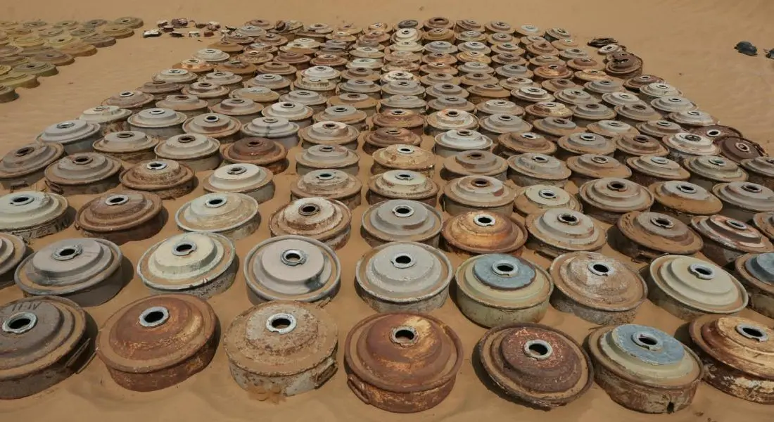 "مسام" ينزع 3542 لغماً وذخيرة خلال 16 يوما ويطهر أ...