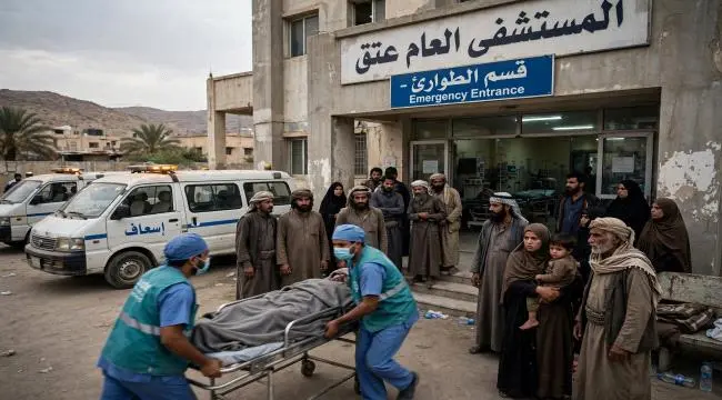 عتق تنزف.. نداء عاجل: أبناء شبوة، دمكم ينقذ أبطال...
