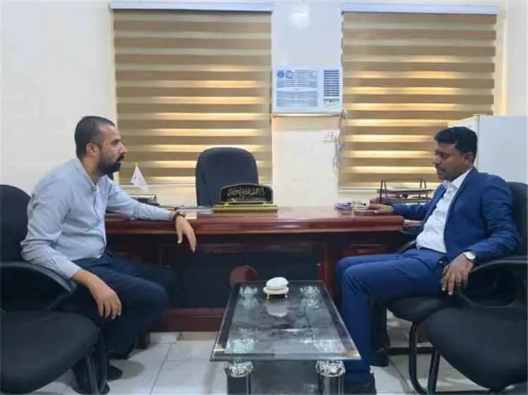 باشادي وغداف يبحثان سبل تعزيز التعاون المشترك للنه...