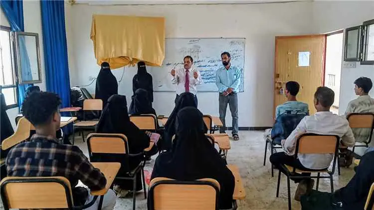 كلية مجتمع أبين التقنية تدشن الدراسة في قسم المحاسبة للدفعة الأولى