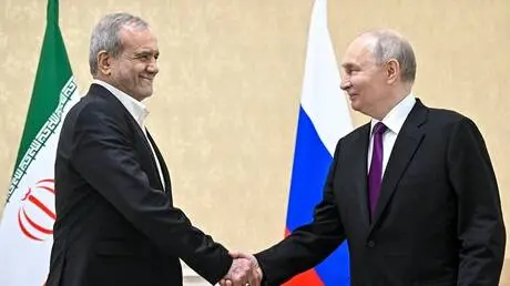 بزشكيان يشكر بوتين على موقفه تجاه الأحداث حول إيرا...