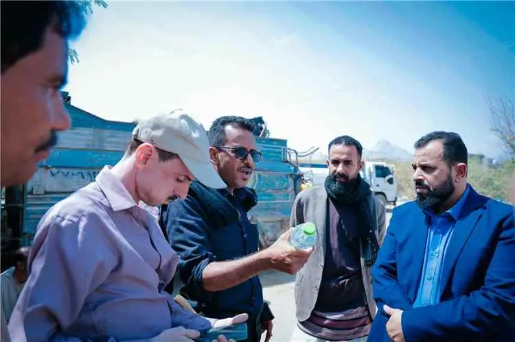 فريق ميداني يعاين مشروع مياه مودية الجديد تمهيدًا...