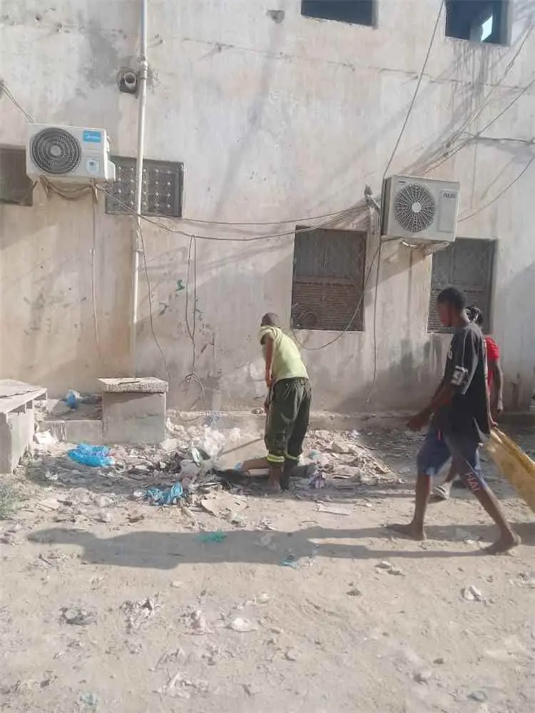 مشروع نظافة مديرية مدينة المكلا ينفذ حملة نظافة في...