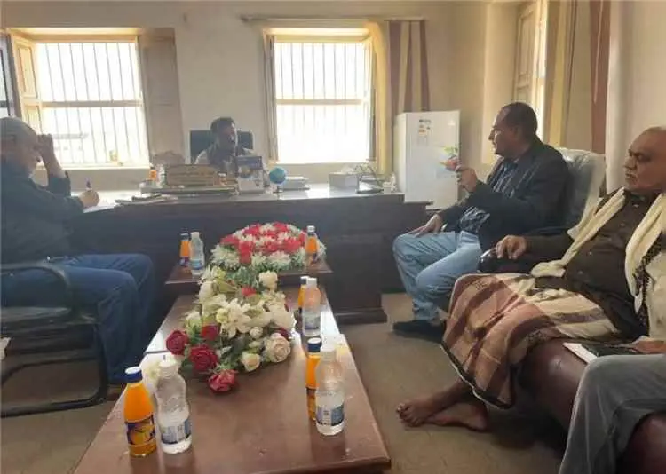 مدير عام سيحوت يبحث مع رئيس المؤسسة العامة للمياه والصرف الصحي بالجمهورية احتياجات فرع سيحوت والمسيلة وآليات تطوير الخدمة