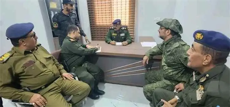 لجنة من وزارة الداخلية تتفقد سير العمل بشرطة الضالع وتناقش سبل تعزيز الأداء الأمني