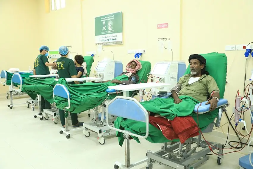 مركز الغسيل الكلوي بالغيضة يقدم أكثر من 1400 خدمة...