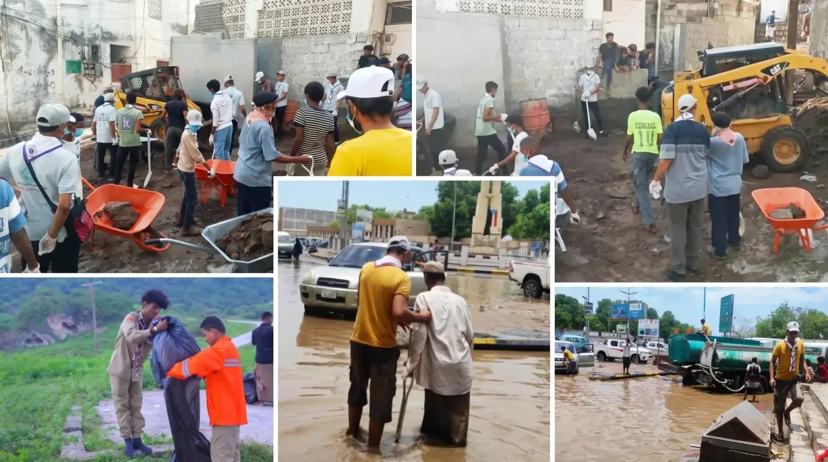 رئيس جمعية الكشافة اليمنية يوجّه لجنة الكوارث والأ...