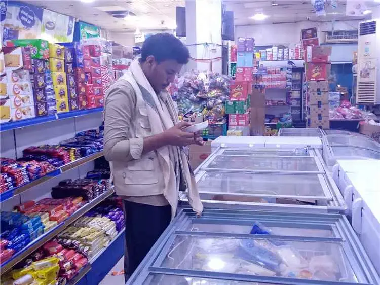 استمرار النزولات الميدانية لفريق الأسواق لمتابعة إ...