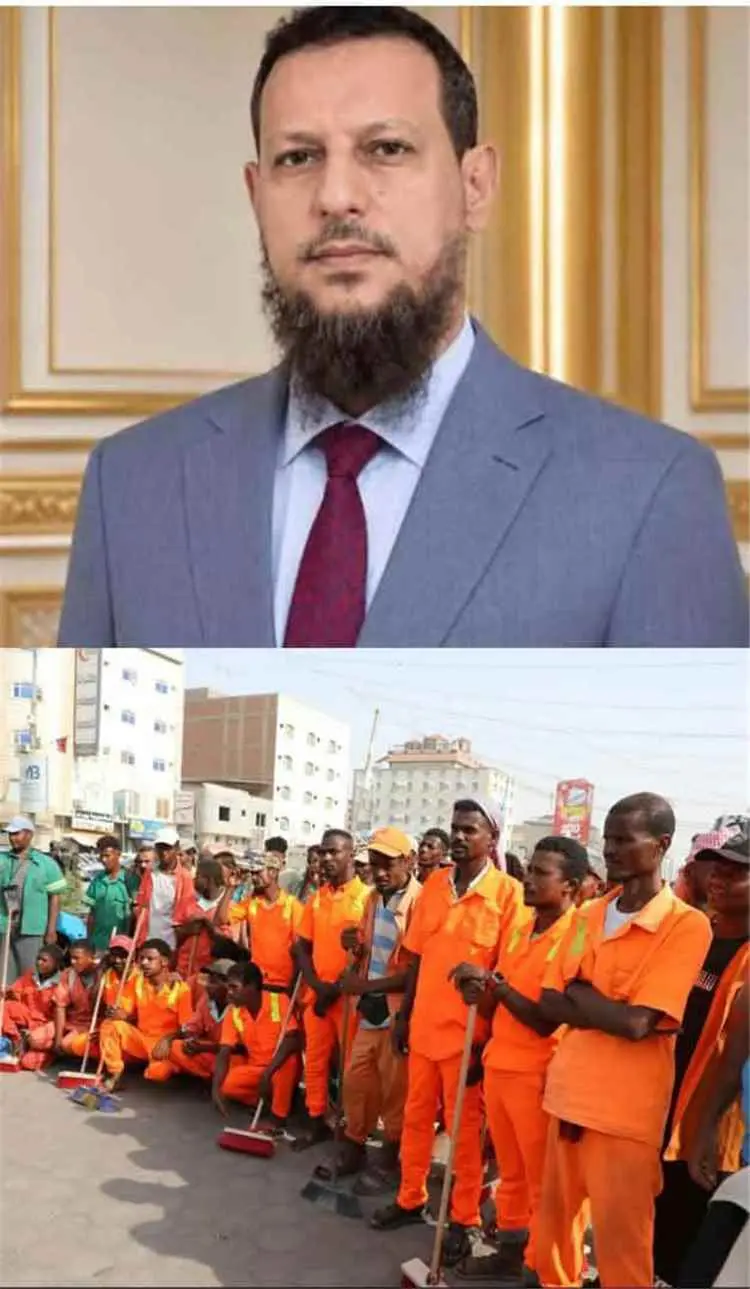 نقابة عمال النظافة بعدن تعلن تصعيد الاحتجاج رفضاً...