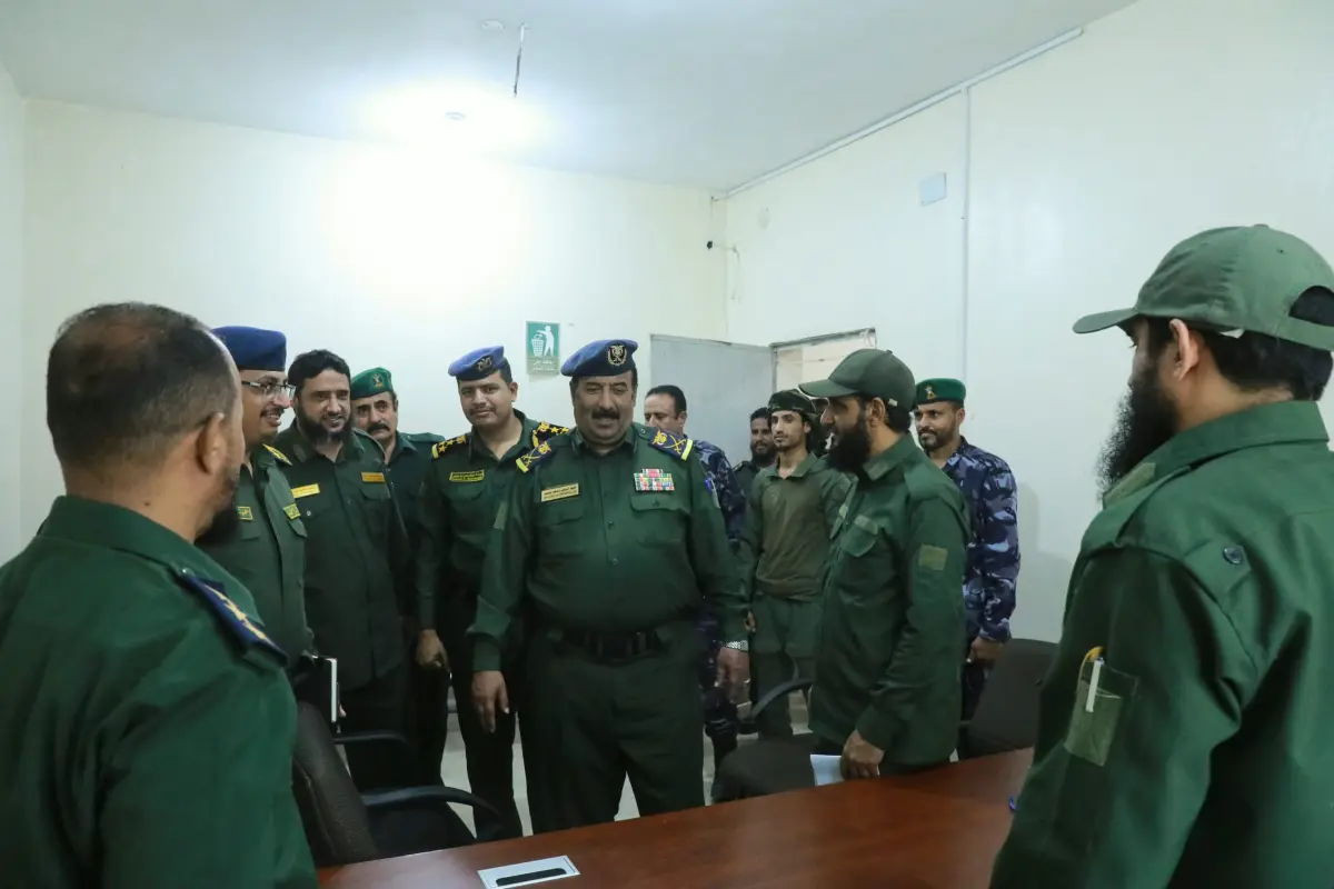 لجنة من وزارة الداخلية تطلع على الجاهزية وتعزيز ال...