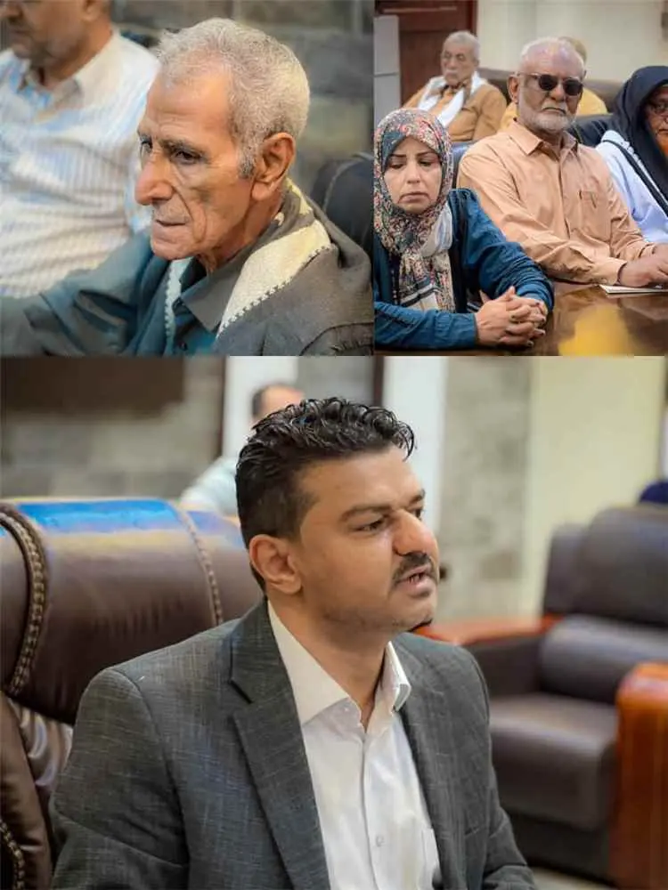معاوية يترأس اجتماع المكتب التنفيذي في الشيخ عثمان...
