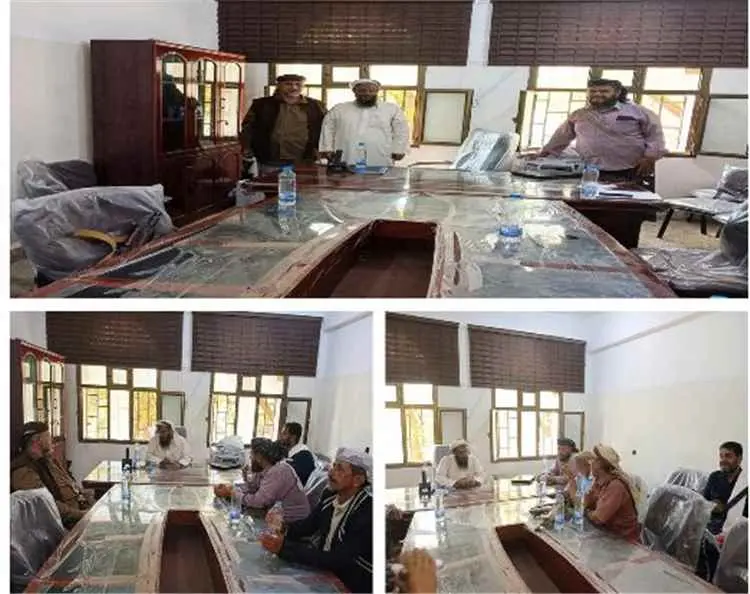 المحفد تشهد مراسيم الاستلام والتسليم بين المدير ال...