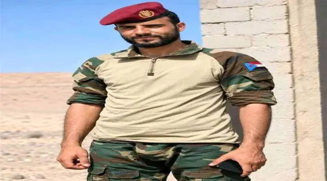 ارتقاء القائد عشيش السعيدي شهيداً في# جبهة الصبيحة أثناء مواجهات عنيفة مع مليشيا الحوثي .