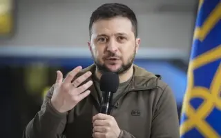 زيلينسكي يشكو من الانتظار شهراً للحصول على توقيع ه...