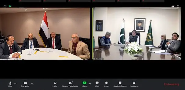 البركاني يبحث مع رئيس الجمعية الوطنية الباكستانية...