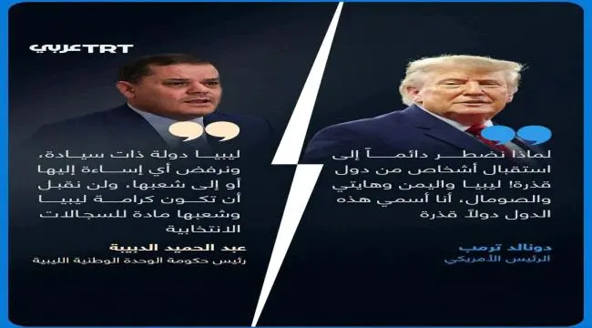 أزمة دبلوماسية بعد تصريحات ترامب.. #ليبيا تستدعي ا...