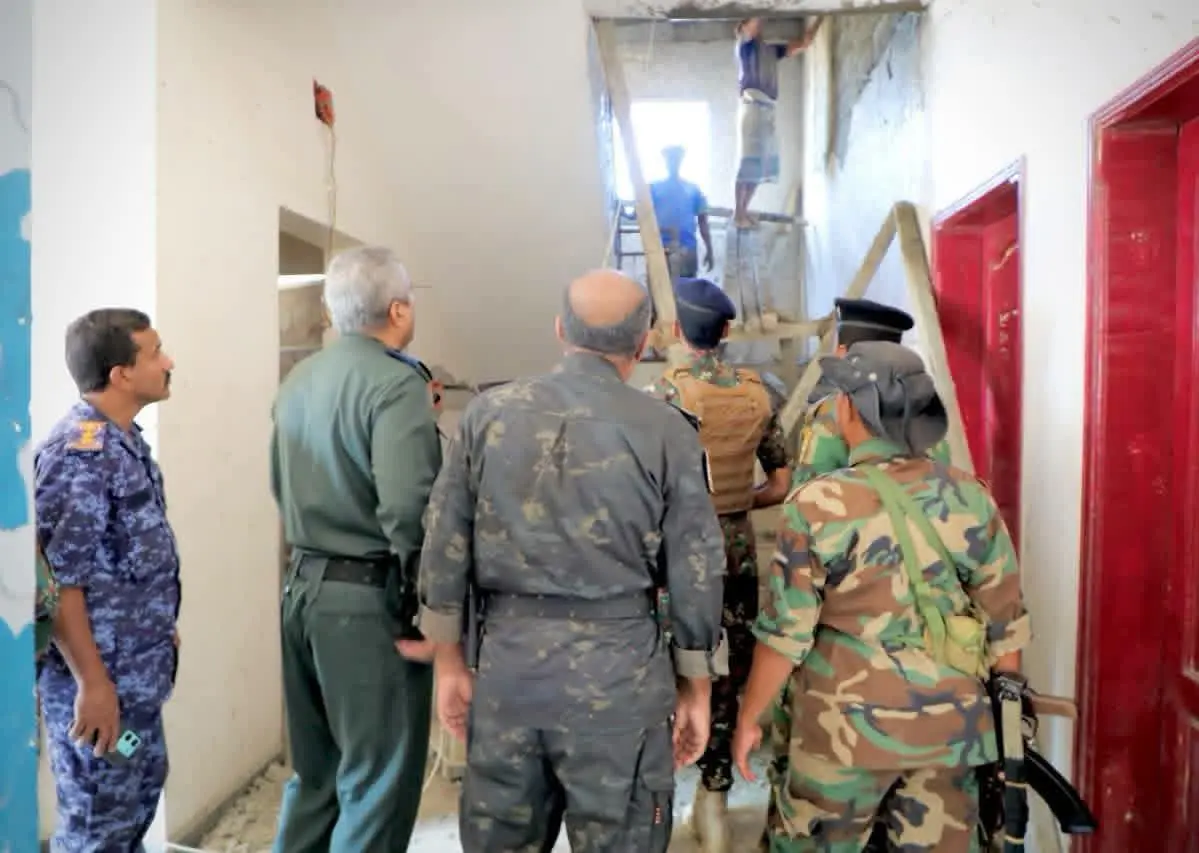 مبنى شرطة الدوريات بالمكلا يدخل مرحلة التأهيل.. ال...