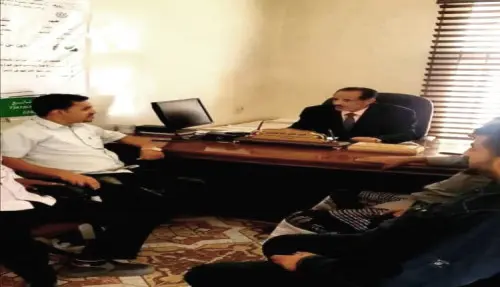 هيئة الاستثمار والتأمينات بالضالع تبحثان تعزيز الت...