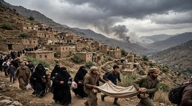 #تعز تنزف تحت نيران الحوثي.. قصف مكثف يطال القرى والأحياء وجرحى يُنقلون على البطانيات والأهالي يعجزون عن إسعافهم .