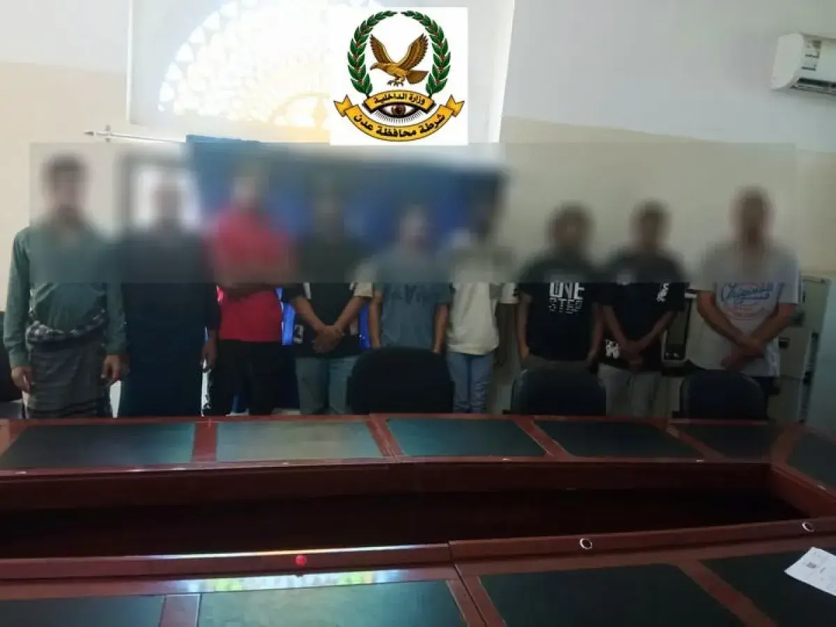 أمن عدن يضبط خلايا تابعة لمليشيا الحوثي ويحيلهم لل...