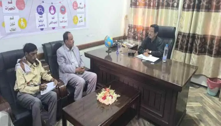 نزول ميداني لقيادة التغذية المدرسية بوزارة التربية للاطلاع على مدارس مديرية عتق