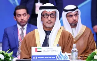 نيابةً عن رئيس الدولة.. سعيد الهاجري يشارك في قمة منتدى الدول المصدرة للغاز في موسكو