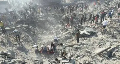 ارتفاع عدد شهداء غزة إلى 74,570