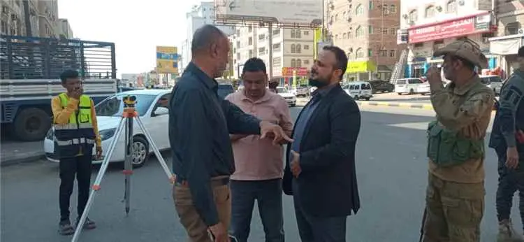 اليزيدي والحداد يبحثان ميدانيا مشروع الخط الموازي...
