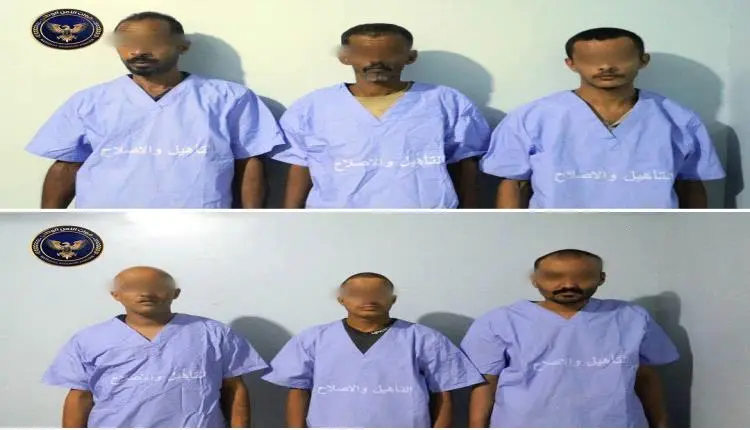 شاهد القبض على 6 حوثيين في عدن.. الأمن الوطني يكشف جرائم جسيمة تورطوا فيها
