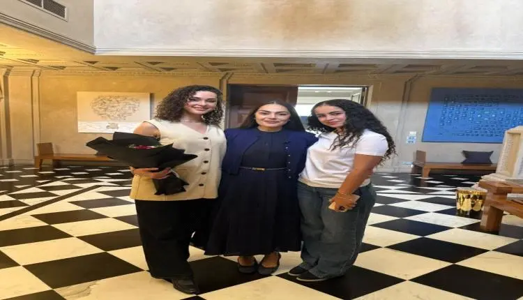 شريهان تسرق الأضواء بأحدث ظهور مع ابنتها تاليا وشي...