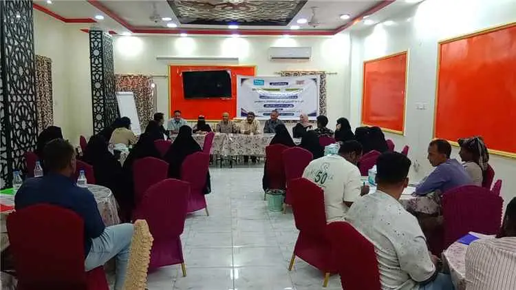مكتب الشؤون الاجتماعية والعمل بأبين يدشن برنامج تد...
